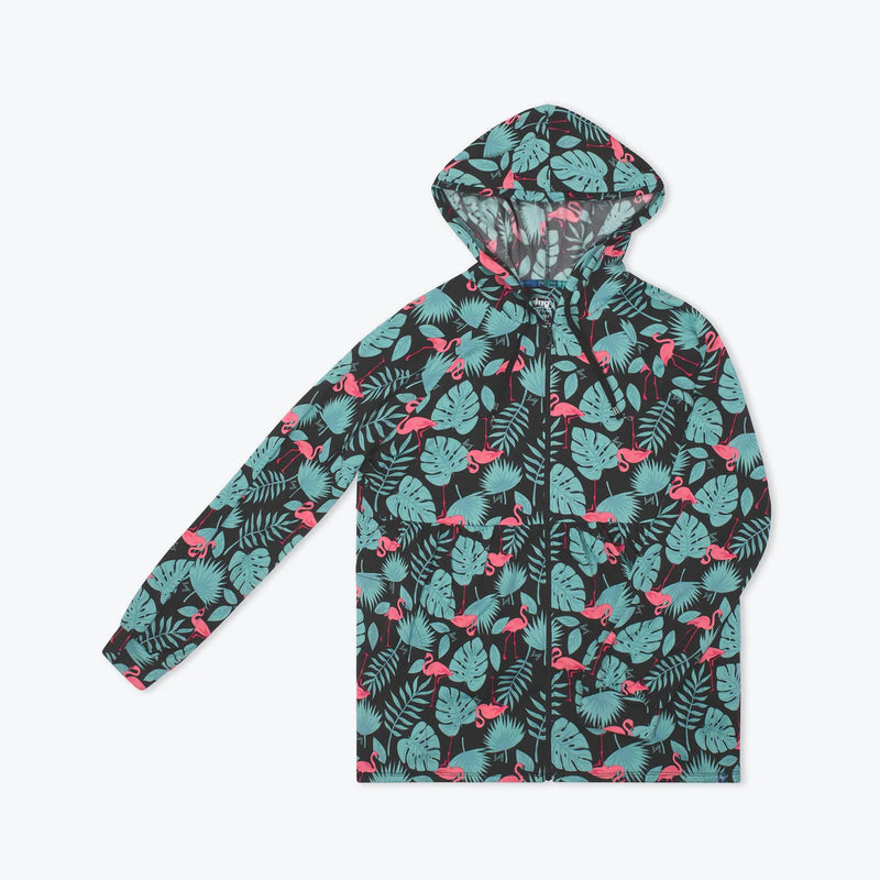 LUG - Veste zippée en jersey brossé Shimmy