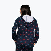 LUG - Shimmy Brushed Jersey Zip Up