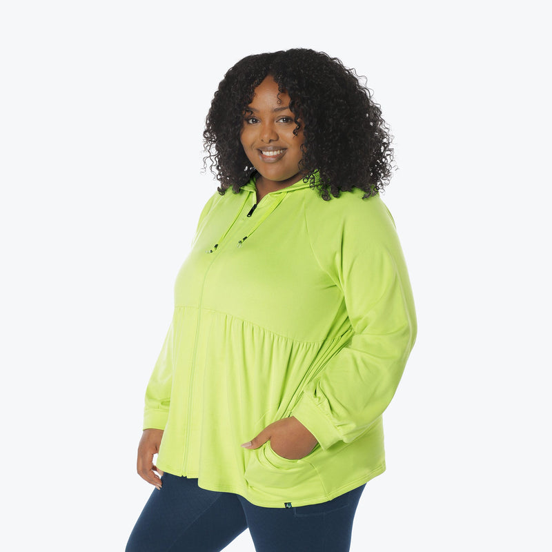 LUG - Shimmy Brushed Jersey Zip Up