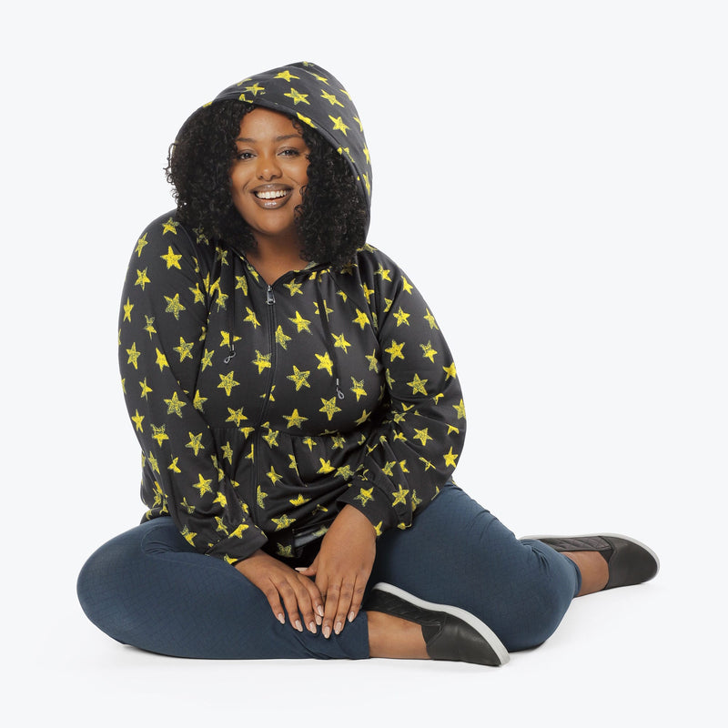 LUG - Shimmy Brushed Jersey Zip Up