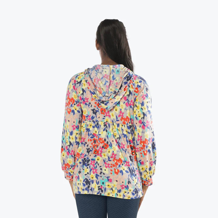 LUG - Veste zippée en jersey brossé Shimmy