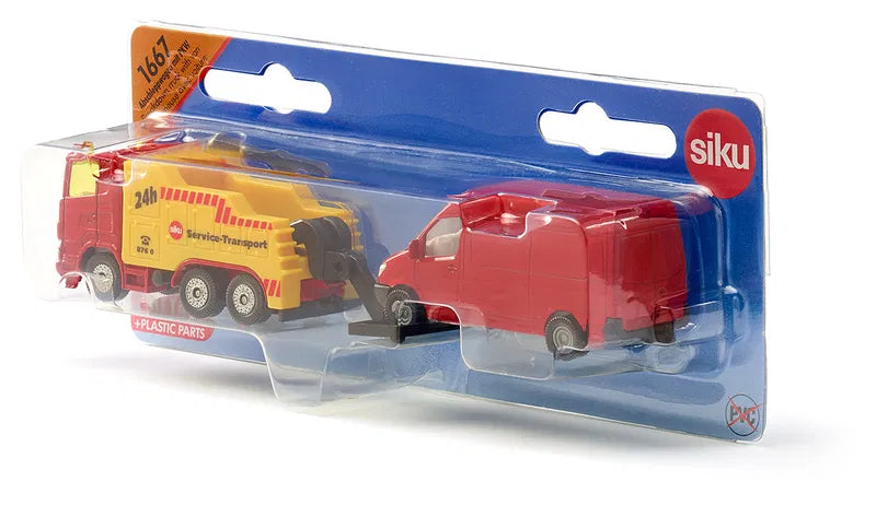 Siku - BREAKDOWN TRUCK WITH VAN - Limolin 