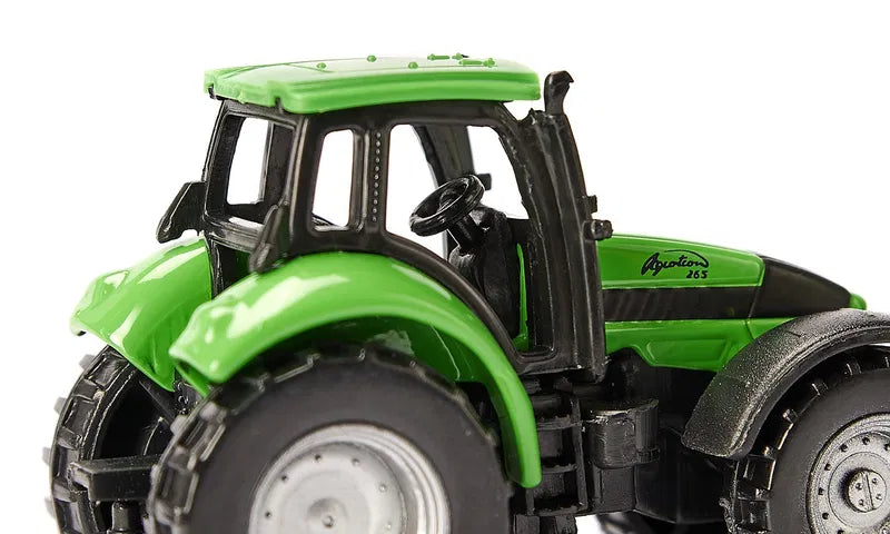 Siku - DEUTZ-FAHR WITH FORTUNA 4-WHEEL-TRAILER - Limolin 