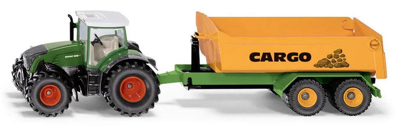 Siku - FENDT WITH HOOKLIFT TRAILER AND CARRIAGE (1:50) - Limolin 