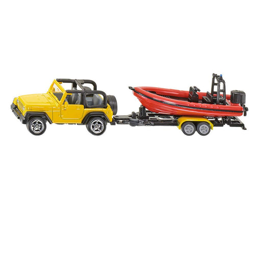 Siku - Jeep With Boat - Limolin 