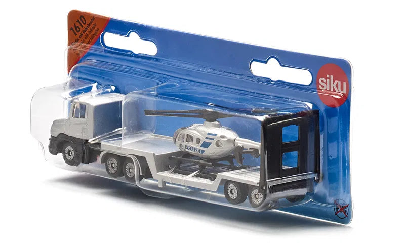 Siku - LOW LOADER WITH HELICOPTER - Limolin 