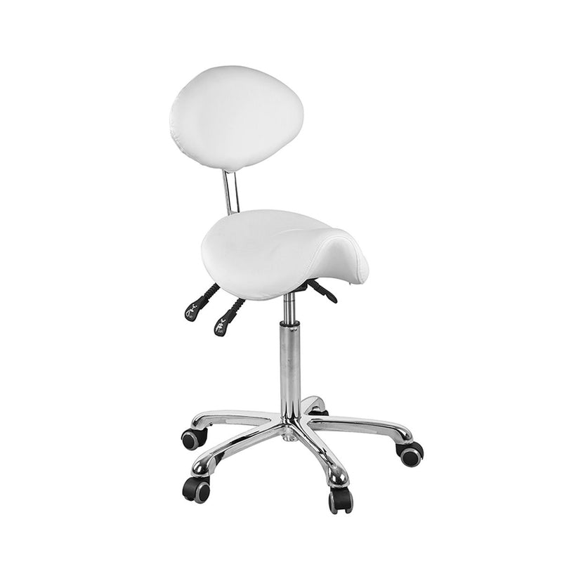 Silver - Beauty Stool White - Limolin 