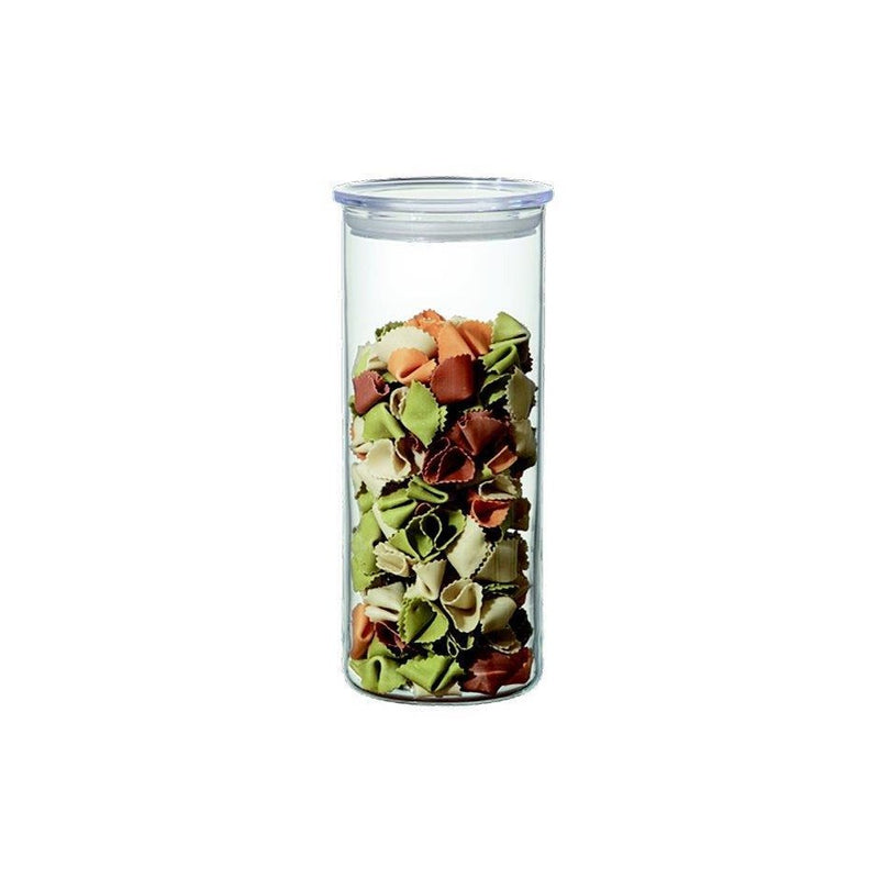 Simax - Cylinder storage jar with clear lid 0.8L - Limolin 