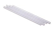 Simax - Glass Drinkng Straws with Cleaning Brush 6pc Straight 20cm - Limolin 