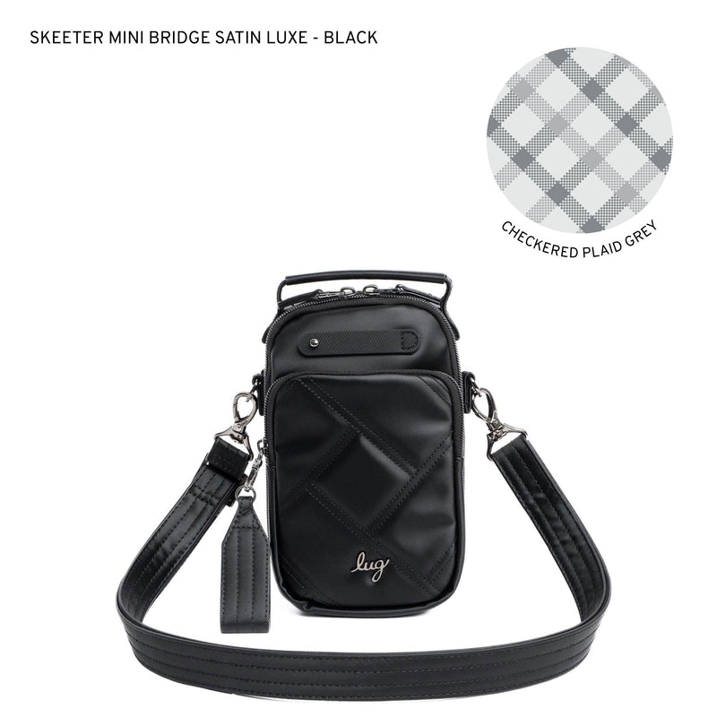 LUG - Skeeter Mini Bridge Satin Luxe VL Convertible Crossbody Bag
