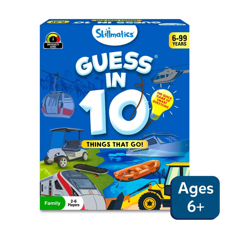 Skillmatics - Guessin 10 - Things That Go! (EN) - Limolin 