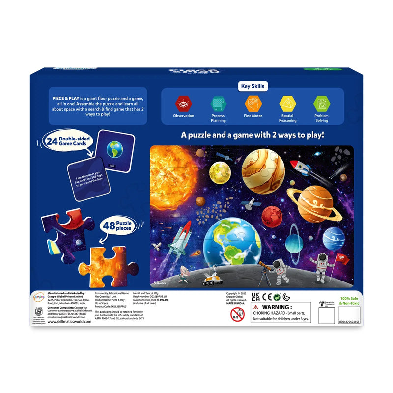 Skillmatics - Piece & Play Up In Space - English - Limolin 