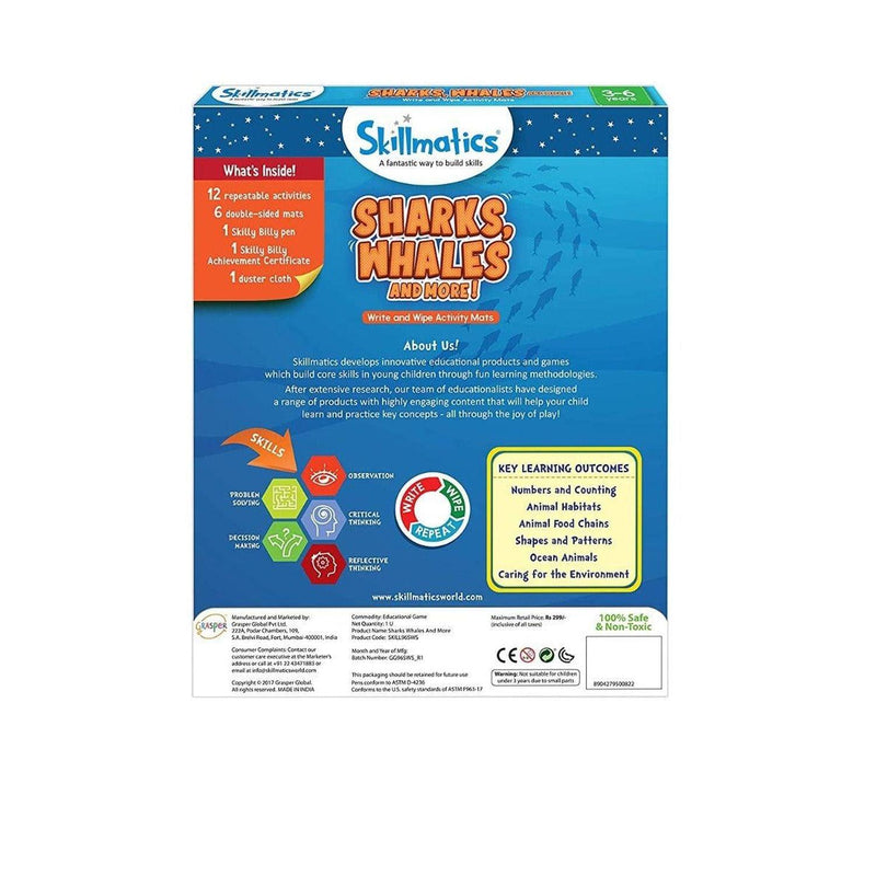 Skillmatics - Sharks, Whales & More (EN) - Limolin 