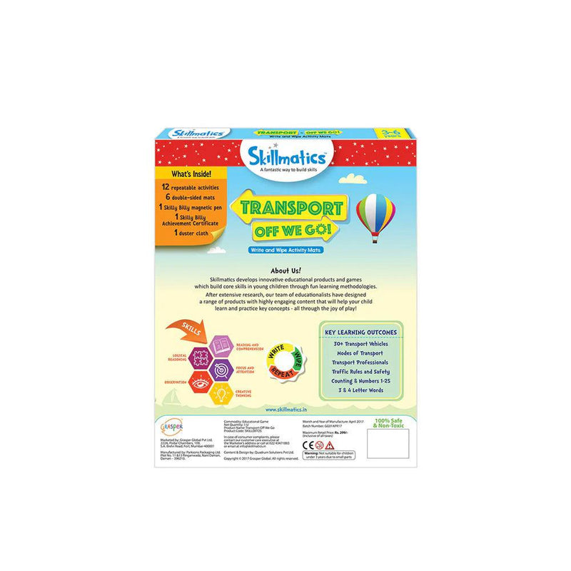 Skillmatics - Transport Off We Go (EN) - Limolin 