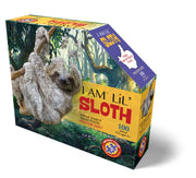 Madd Capp Puzzles – I Am Lil' Sloth Jigsaw Puzzle | 100 Pieces – front of packaging