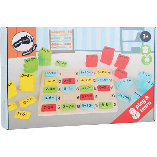Small Foot - Math Number Tiles Educational Toy - Limolin 