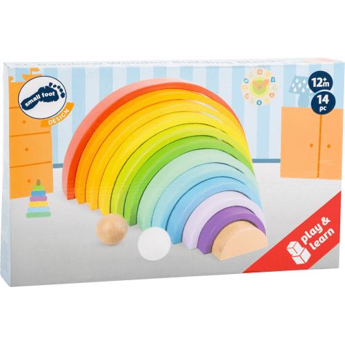 Small Foot - Xl Wooden Rainbow - Limolin 