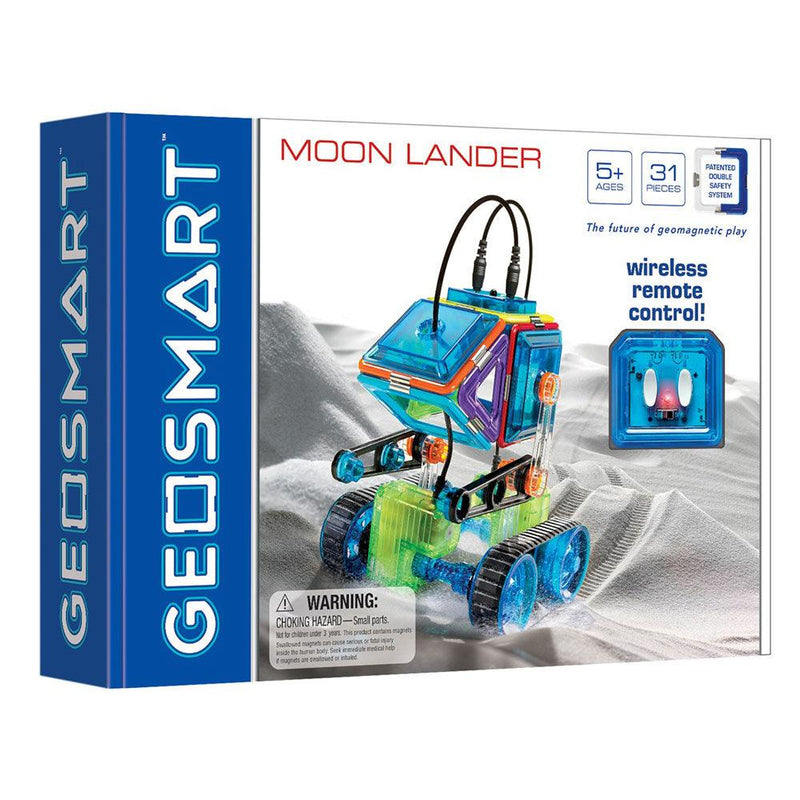 Smart Games - Geosmart - Moon Lander - 31-Piece - Limolin 