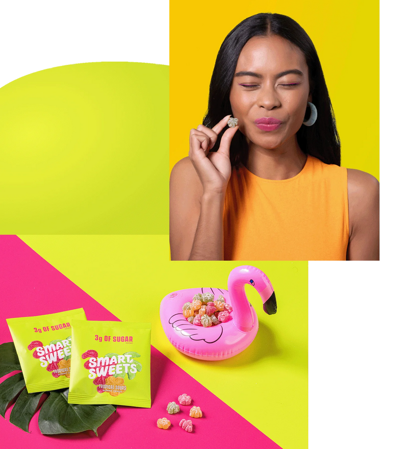 Smart Sweets - Smartsweets Tropical Sours - Limolin 