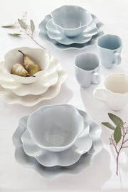 Sophie Conran - Floret - All Purpose Bowl - Grey (Set of 4) | 7 Inch - Limolin 