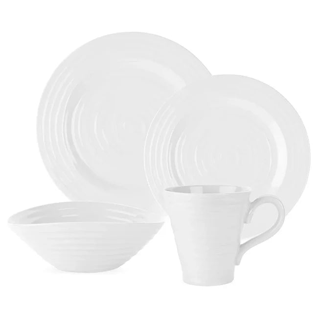 Sophie Conran - White 16pc SET:DN,SL,CR,MUG - Limolin 