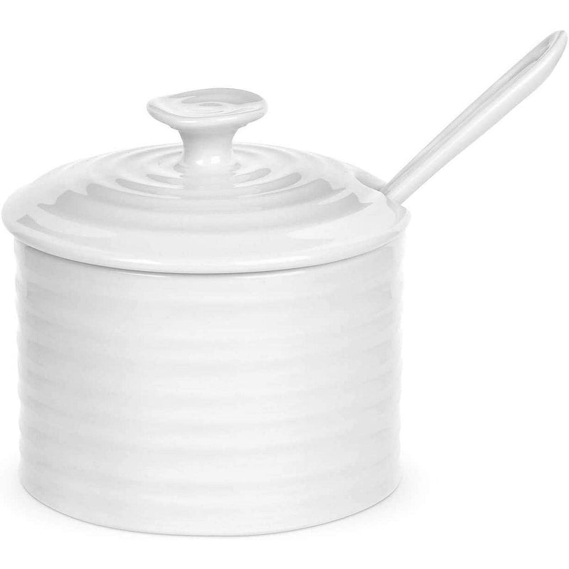 Sophie Conran - White - Condiment Pot With Spoon - Limolin 