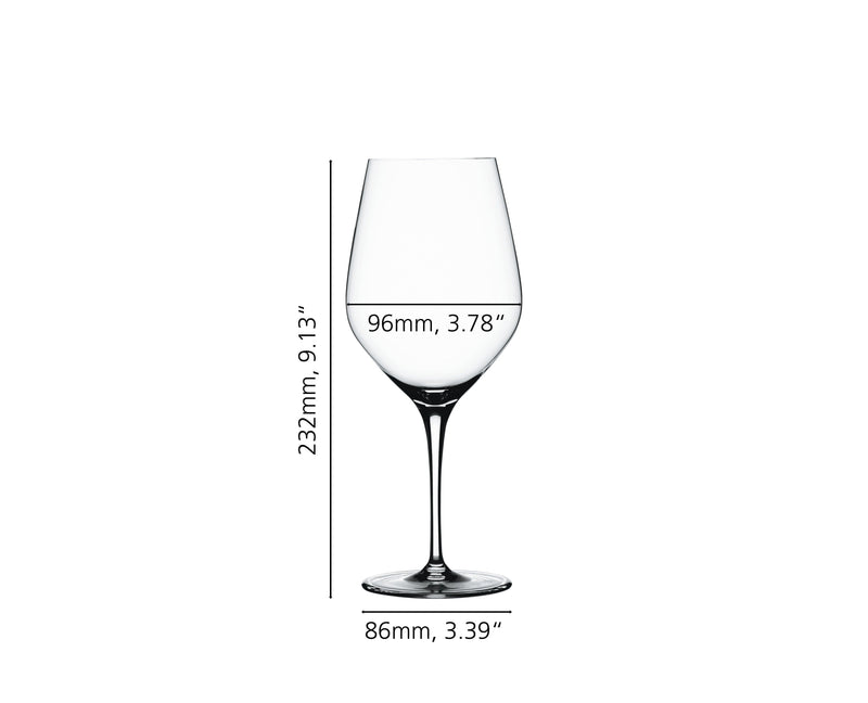 Spiegelau - AUTHENTIS - Bordeaux (Set of 4) | 22 oz - Limolin 