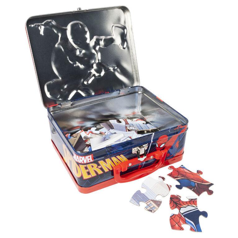 Spin Master - Puzzle - Spiderman - Tin W/Handle - Limolin 