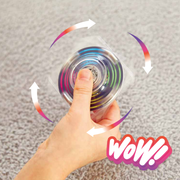 Magformers Spin Plus 6-Piece Set – spinner in use