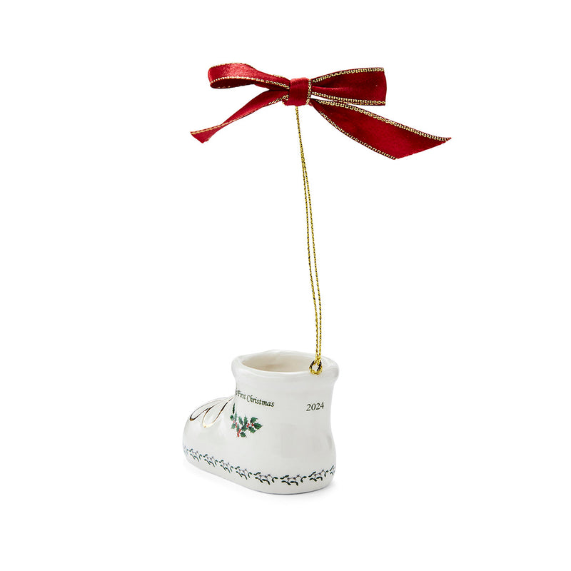 Spode - Baby Bootie Ornament Dtd 2024 - Limolin 