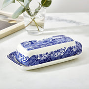 Spode - Blue Italian - Butter Dish - Limolin 