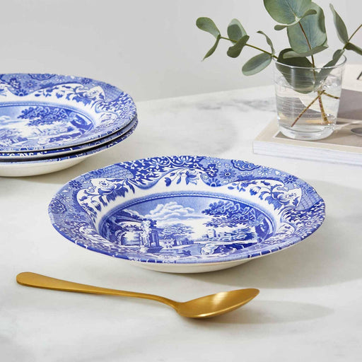 Spode - Blue Italian - Soup Plate - Limolin 