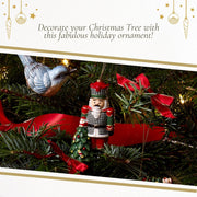 Spode - Christmas Tree - Houndstooth Nutcracker Ornament - Limolin 