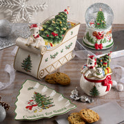 Spode - Christmas Tree - Rudolph Cookie Jar - Limolin 