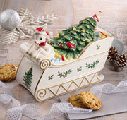 Spode - Christmas Tree - Rudolph Cookie Jar - Limolin 