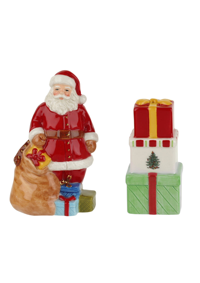 Spode - Christmas Tree - Santa & Gift - Salt & Pepper Set - Limolin 