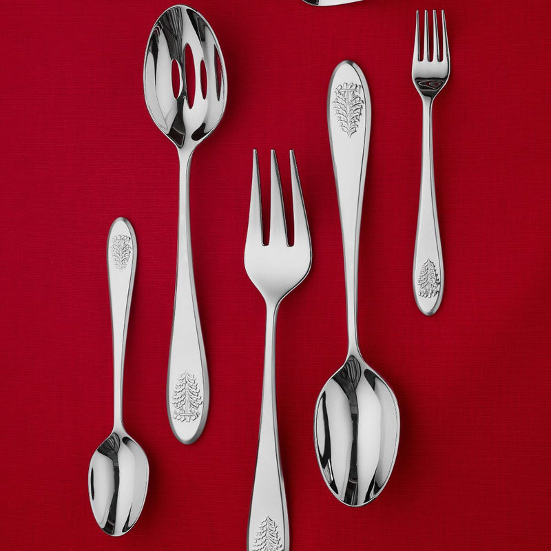 Spode - Christmas Tree - Slotted Spoon 10 inch - Limolin 