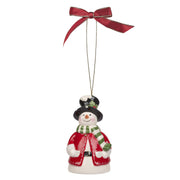 Spode - Christmas Tree - Snowman Bell Ornament - Limolin 