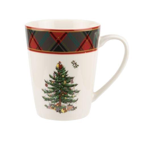 Spode - Christmas Tree - Tartan 14 Floz Mug - Limolin 