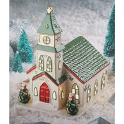 Spode - Christmas Tree - Village Led Church - Limolin 
