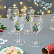Spode - Christmas Tree - Wine Glasses S/4 | 13Oz - Limolin 