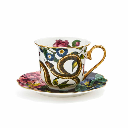 Spode - Creatures of Curiosity - Dark Teacup & Saucer - Limolin 