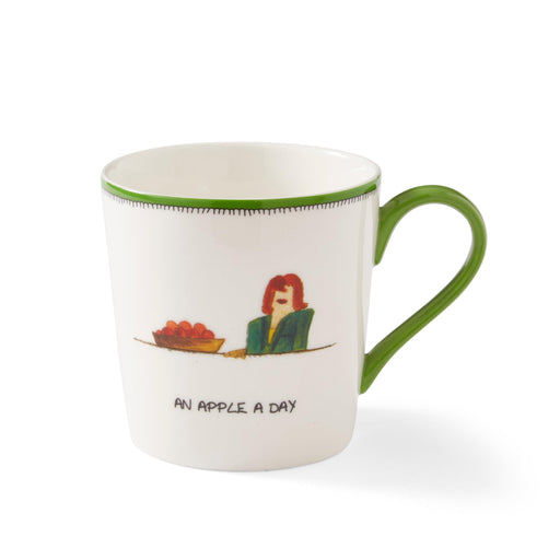 Spode - Kit Kemp Doodles Apple A Day Mug | 12 oz - Limolin 