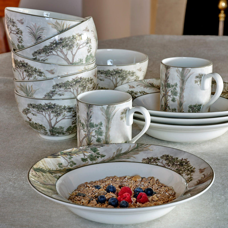 Spode - Kit Kemp Tall Trees Rice Bowl | 6 inch - Limolin 
