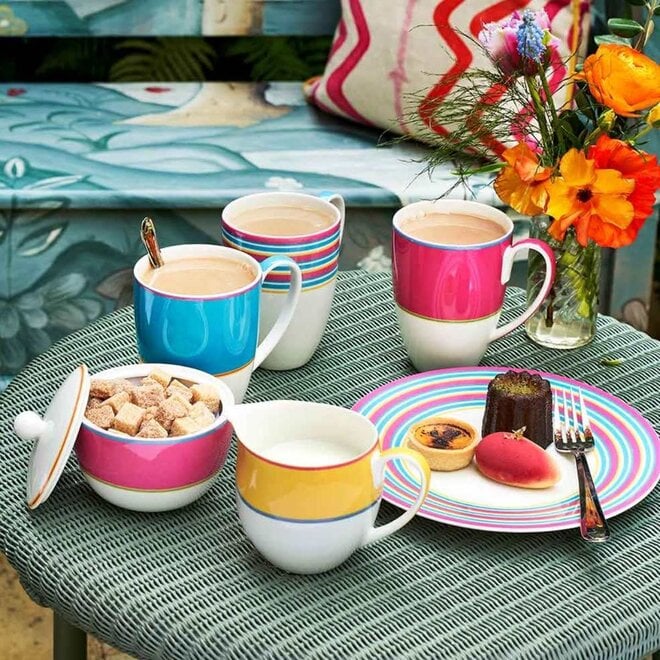 Spode - Pink Mug | 17 oz - Limolin 