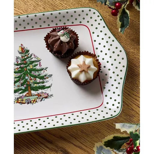 Spode - Polka Dot Dessert Tray - Limolin 