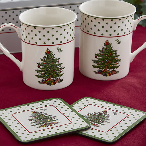 Spode - Polka Dot Mug And Tin Set - Limolin 