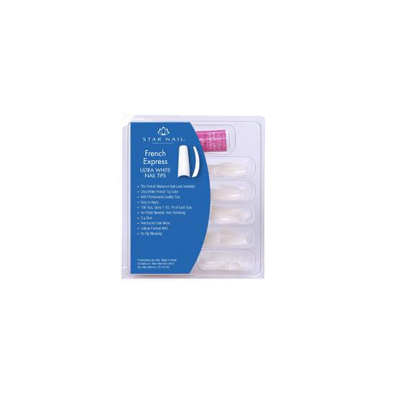 Star Nail - French Express 100 Tips - Limolin 