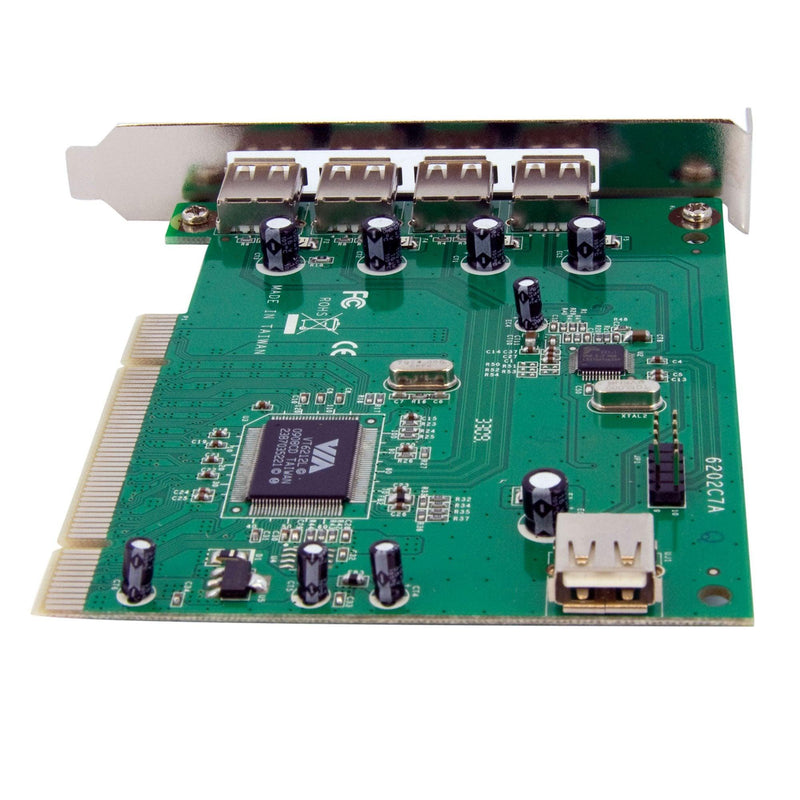 StarTech - Adapter Card 7 Port PCI USB Add 7 USB 20 Ports - Limolin 