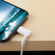 StarTech.com - Right-Angle USB-A to Lightning Cable - White | 6.6 ft / 2 m - view 4